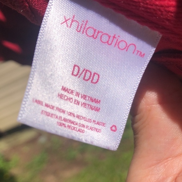 Xhiliration 2 piece high waisted 1960s bathing suit style - Picture 11 of 13